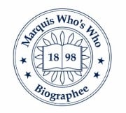 Marquis Who's Who Biographee, since 1898