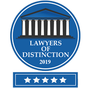 Lawyers Of Distinction 2019, 5 stars